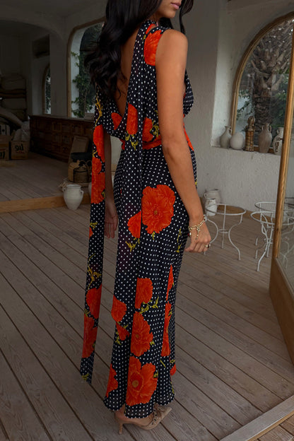 Noelia - Vestido Tendencia Estampado con flores