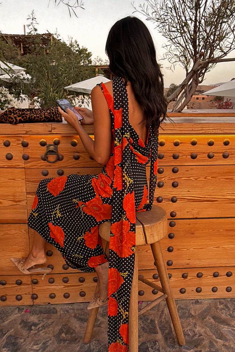Noelia - Vestido Tendencia Estampado con flores