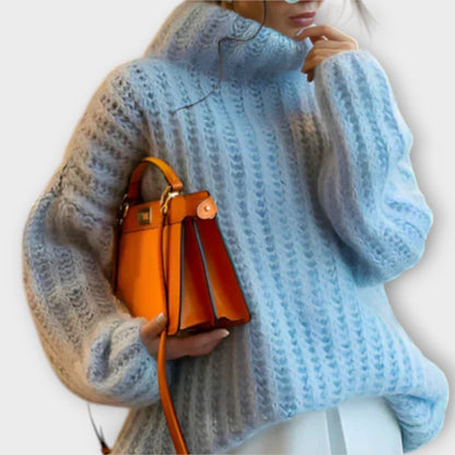 Suéter con Capucha de Manga Larga que Combina Elegancia y Comodidad
