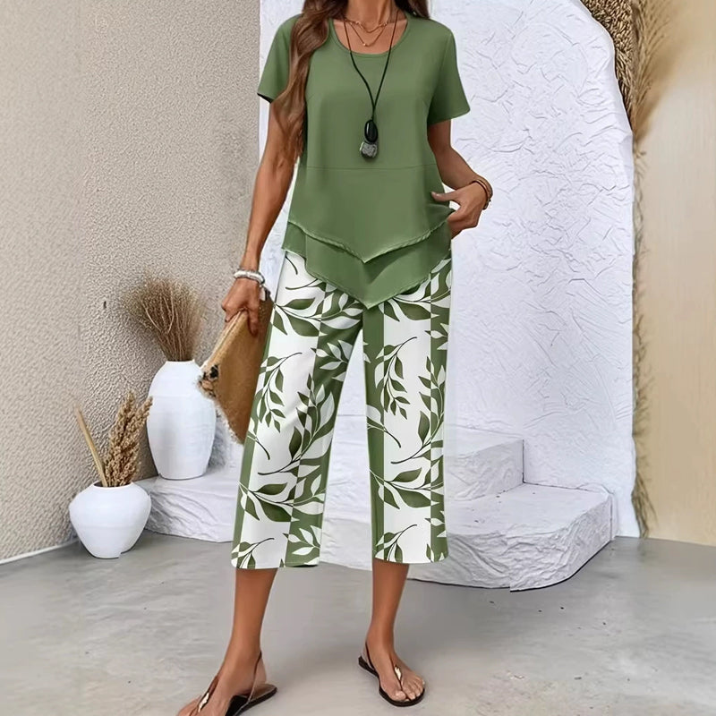 CAROLINA - Conjunto de verano  informal de 2 piezas