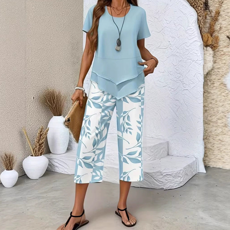 CAROLINA - Conjunto de verano  informal de 2 piezas