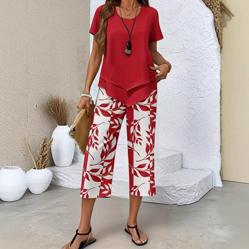 CAROLINA - Conjunto de verano  informal de 2 piezas