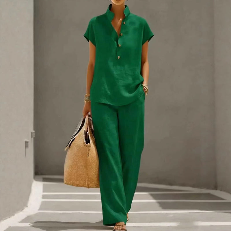 ISABEL - Conjunto de 2 Piezas para Mujer – Casual, Cómodo, Versátil
