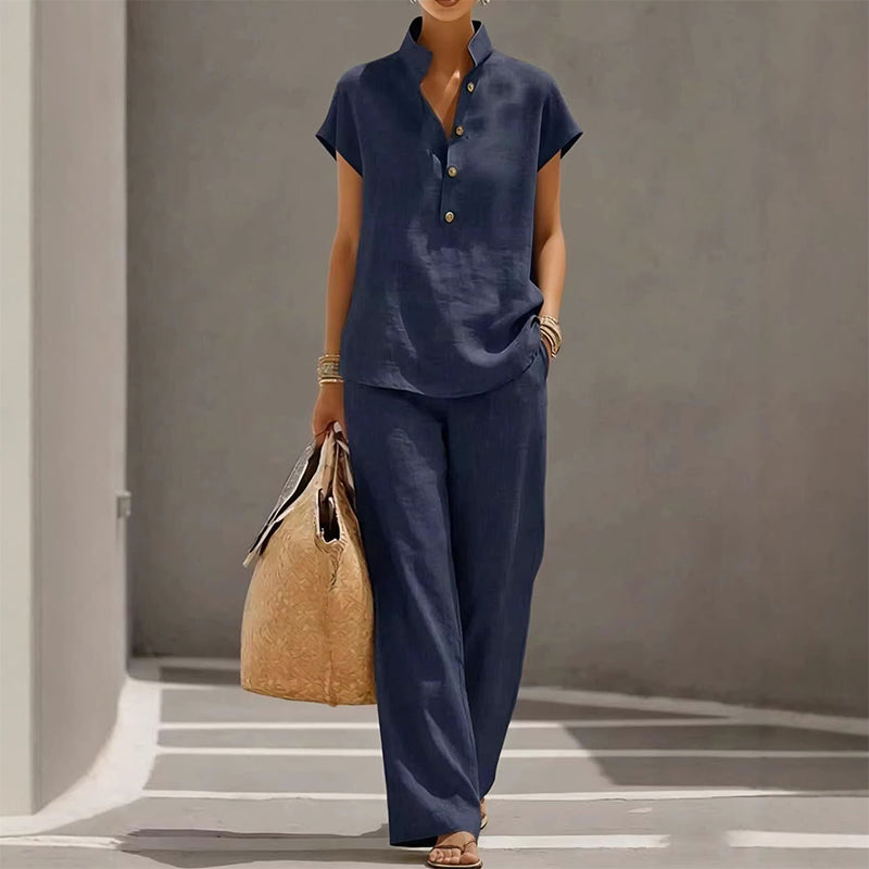 ISABEL - Conjunto de 2 Piezas para Mujer – Casual, Cómodo, Versátil