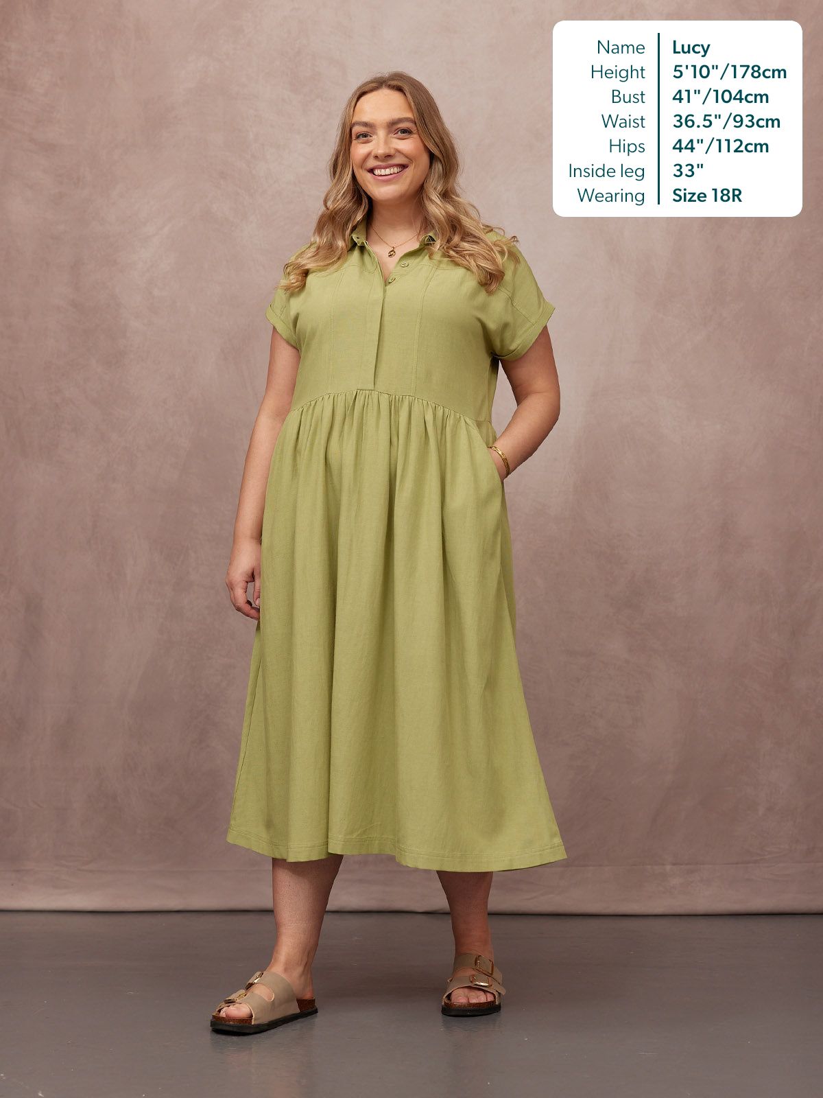 Maria™ - Vestido Camisero Midi