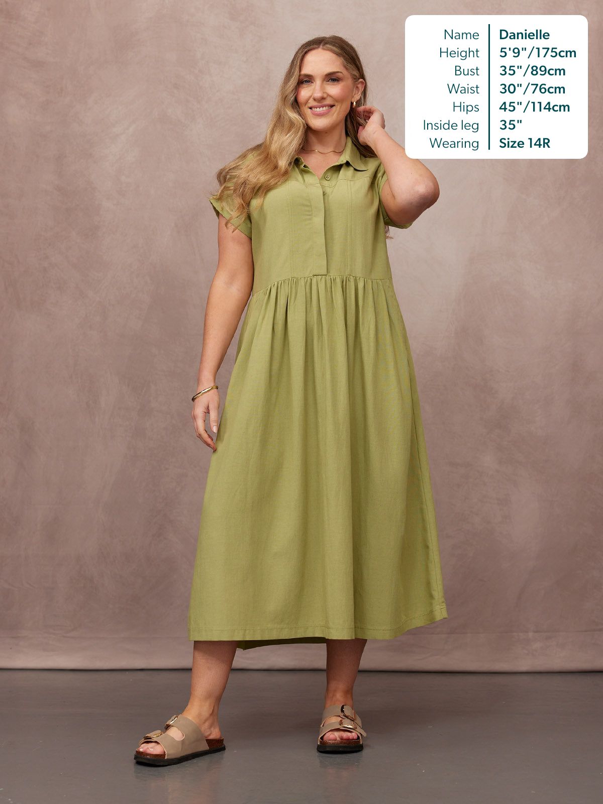 Maria™ - Vestido Camisero Midi